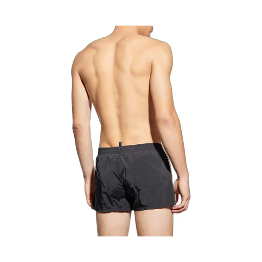Dsquared2 Logo Embroidered Swim Shorts