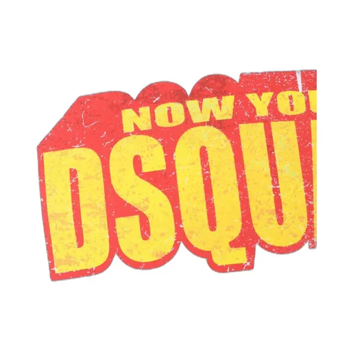 Dsquared2 Wash Loose Fit Slogan T-Shirt