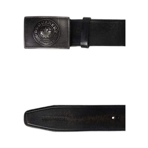 Dsquared2 Logo Plaque Buckle Belt