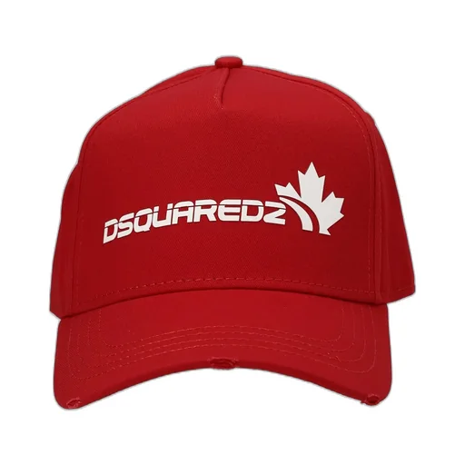 Dsquared2 Logo-Detailed Distressed Baseball Cap