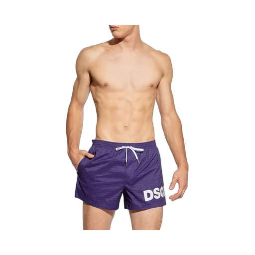 Dsquared2 Monogram Printed Swim Shorts