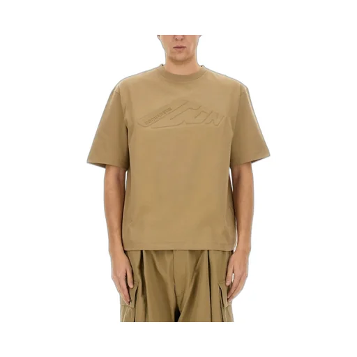 Dsquared2 Logo Embossed Crewneck T-Shirt