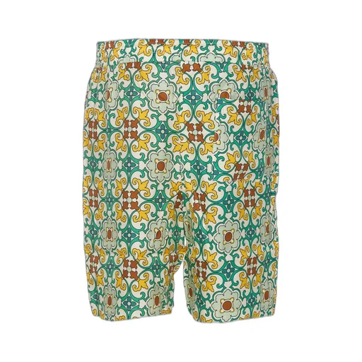 DrÔLe De Monsieur Floral Printed Drawstring Shorts