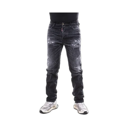 Dsquared2 Distressed Slim Fit Jeans