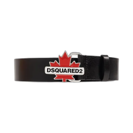 Dsquared2 Logo Plaque Buckle Belt