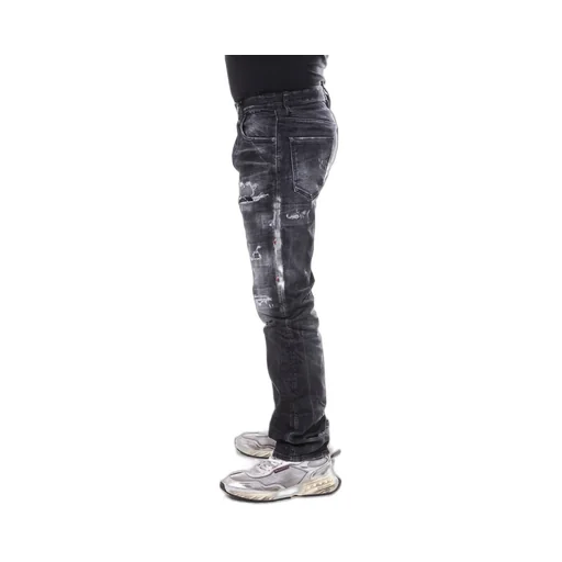 Dsquared2 Distressed Slim Fit Jeans