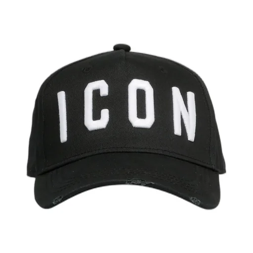 Dsquared2 Icon Embroidered Distressed Baseball Cap