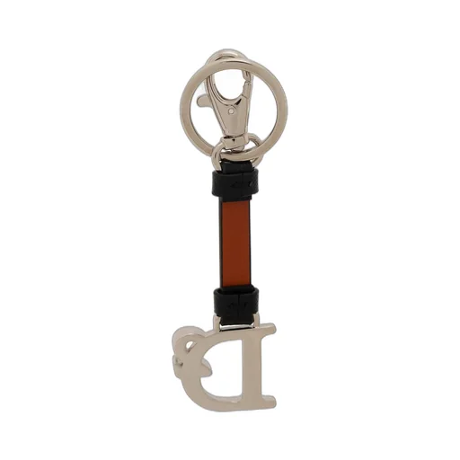 Dsquared2 Logo-Charm Hook-Clip Keyring
