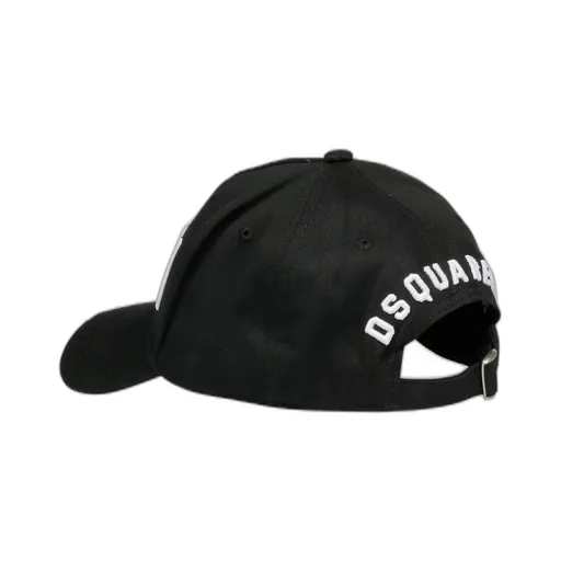 Dsquared2 Icon Embroidered Distressed Baseball Cap