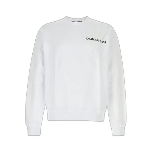 Dsquared2 Printed Scratch Cool Fit Crewneck Sweatshirt
