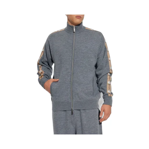 Dsquared2 High-Neck Zipped Knitted Cardigan