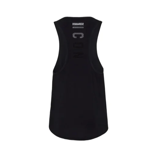 Dsquared2 Sleeveless Strech Jersey Tank Top