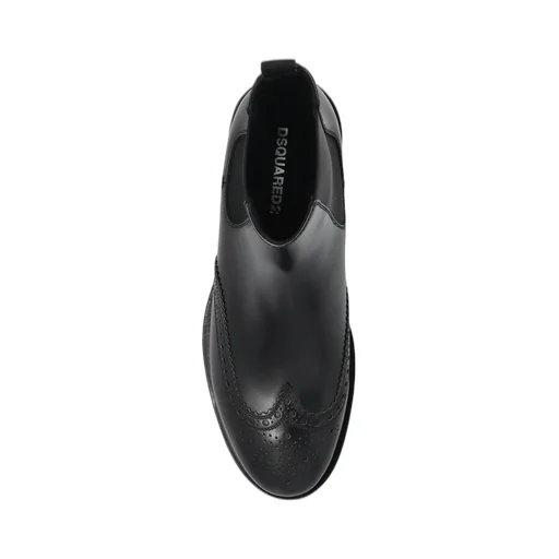 Dsquared2 Side Elastic Round Toe Boots