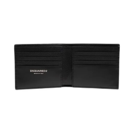 Dsquared2 Logo-Lettering Bi-Fold Wallet