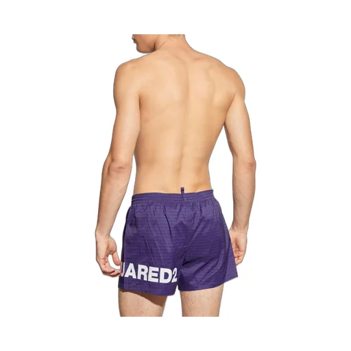 Dsquared2 Monogram Printed Swim Shorts