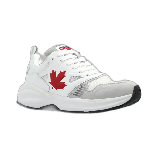 Dsquared2 X Dash Logo Emboosed Lace-Up Sneakers