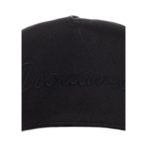 Dsquared2 Logo Embroidered Distressed Baseball Cap