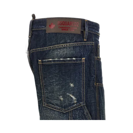 Dsquared2 D-Ring Distressed Loose-Fit Jeans
