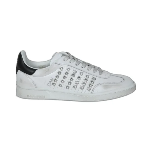 Dsquared2 Boxer Eyelet Detailed Lace-Up Sneakers