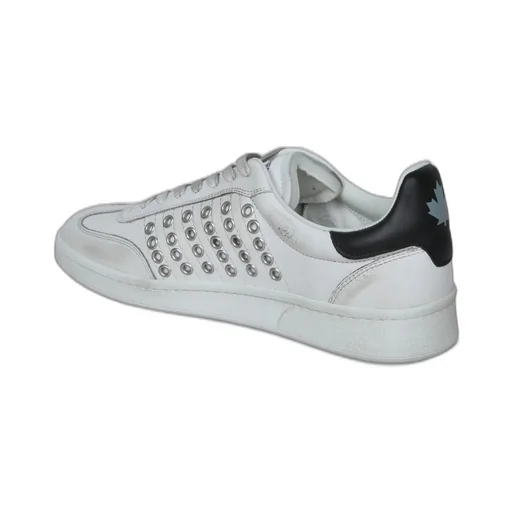 Dsquared2 Boxer Eyelet Detailed Lace-Up Sneakers