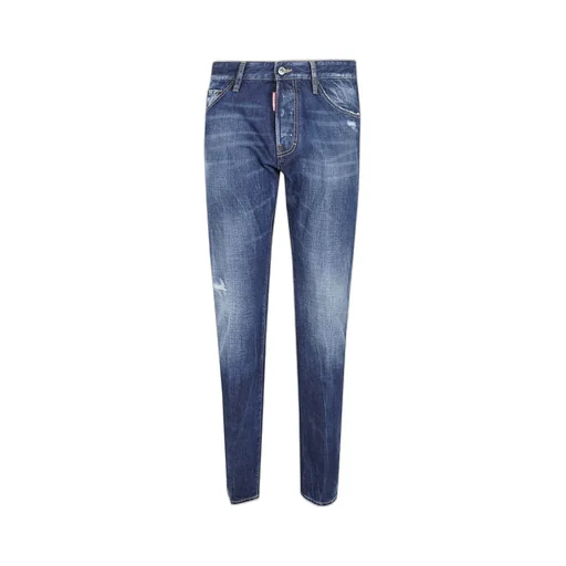 Dsquared2 Tapered-Leg Distressed Jeans