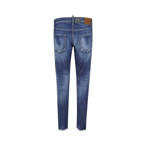 Dsquared2 Tapered-Leg Distressed Jeans