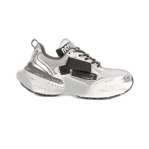 Dsquared2 Logo-Patch Lace-Up Sneakers