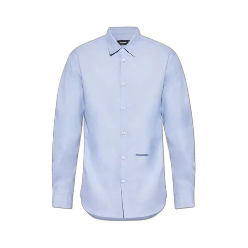 Dsquared2 Long Sleeved Logo Printed Shirt