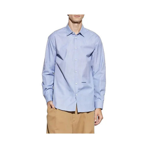 Dsquared2 Long Sleeved Logo Printed Shirt