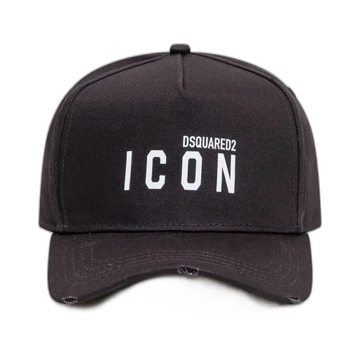 Dsquared2 Logo-Printed Distressed Baseball Cap