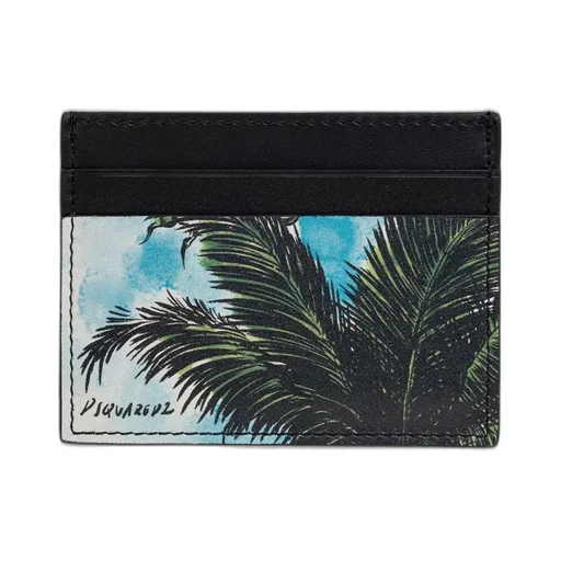 Dsquared2 Logo Printed Card Case