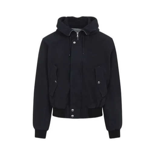 Dries Van Noten Zip-Up Hooded Jacket