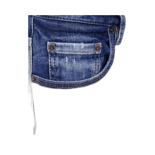 Dsquared2 Distressed Straight Jeans