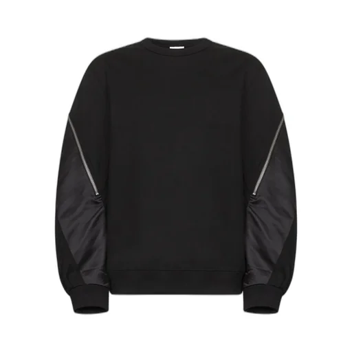 Dries Van Noten Long-Sleeved Zip-Detailed Sweaters