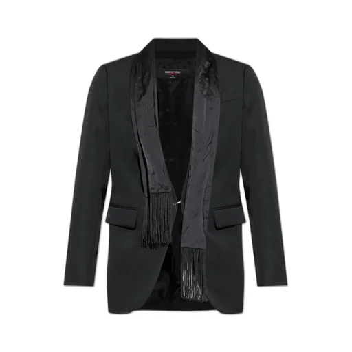 Dsquared2 X Magliano Scarf-Detailed Blazer