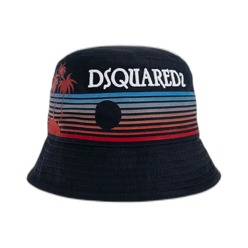 Dsquared2 Logo Embroidered Bucket Hat