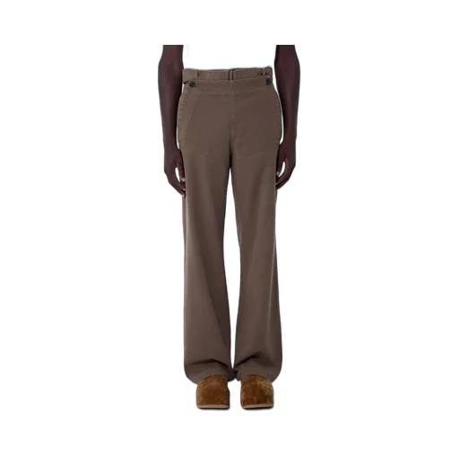 Dries Van Noten Belted Straight-Leg Trousers