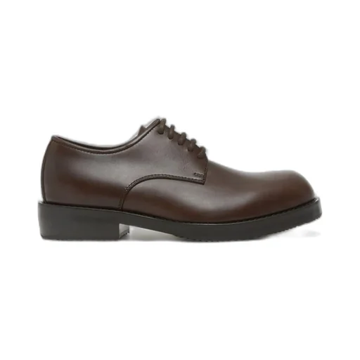 Dries Van Noten Round Toe Lace-Up Derby Shoes