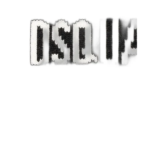 Dsquared2 Logo-Intarsia Scarf