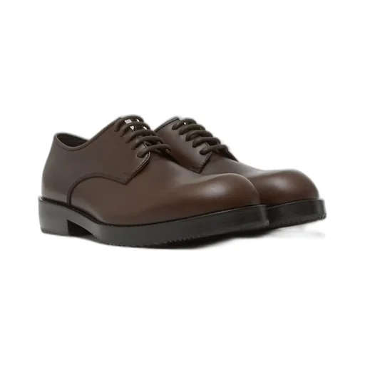 Dries Van Noten Round Toe Lace-Up Derby Shoes