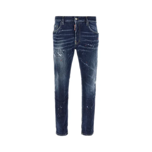Dsquared2 Dark Rinse Wash Cool Guy Distressed Jeans
