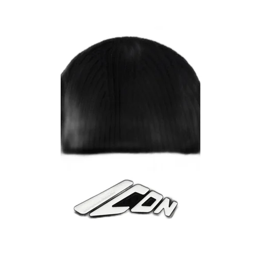 Dsquared2 Icon Appliqué Turn-Up Hem Knitted Beanie
