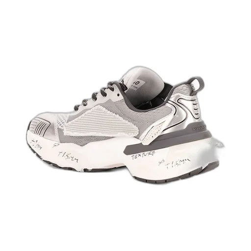 Dsquared2 Logo-Patch Lace-Up Sneakers