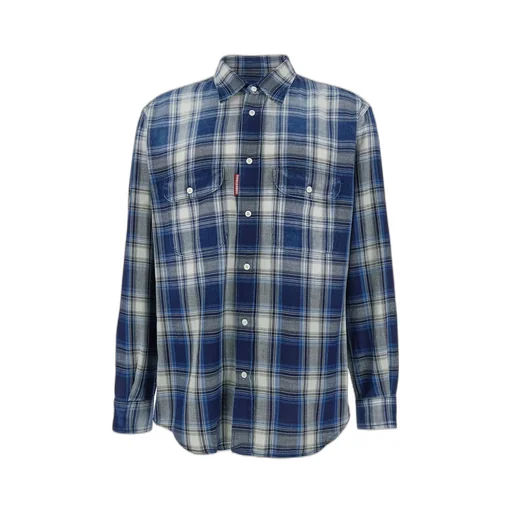 Dsquared2 Sparkling Vintage Checked Shirt