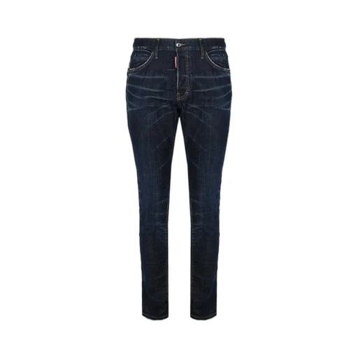 Dsquared2 Logo Patch Slim-Fit Jeans
