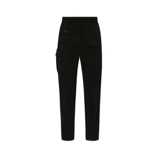 Dsquared2 Mid-Rise Tapered Cargo Trousers