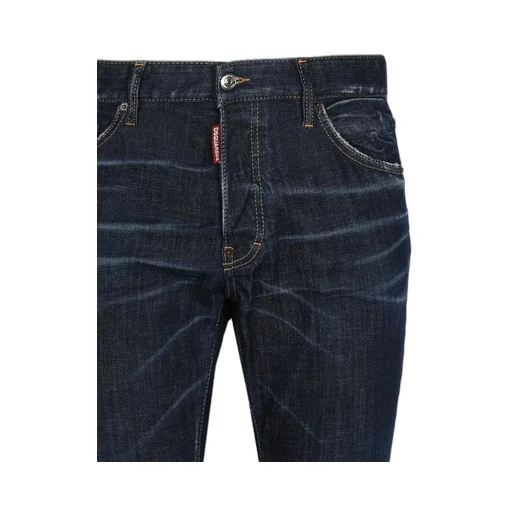 Dsquared2 Logo Patch Slim-Fit Jeans