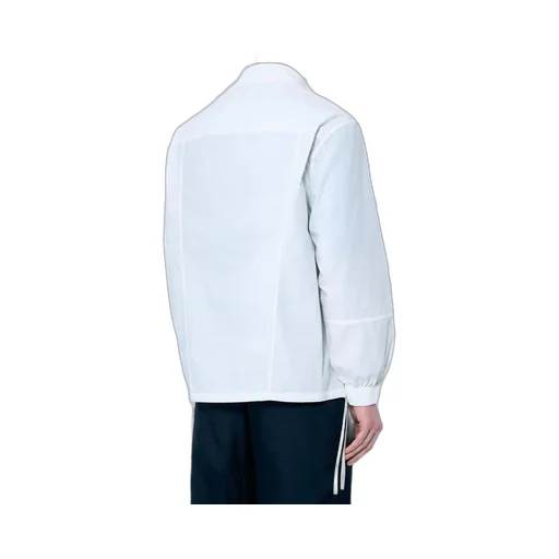 Dries Van Noten Long-Sleeved Half-Zip Shirt