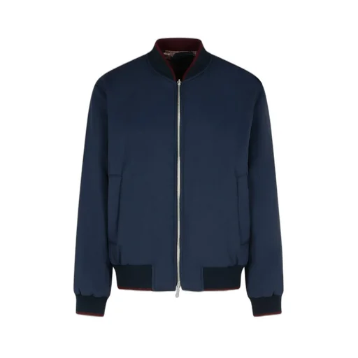 Dries Van Noten Zip-Up Reversible Bomber Jacket