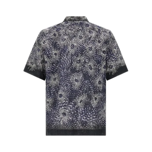 Dries Van Noten Embroidered Short-Sleeved Shirt
